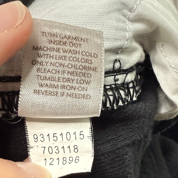 J. Jill Pants Womens Size 4 Black Corduroy Slim Leg Stretch Cotton Spandex - Picture 8 of 10